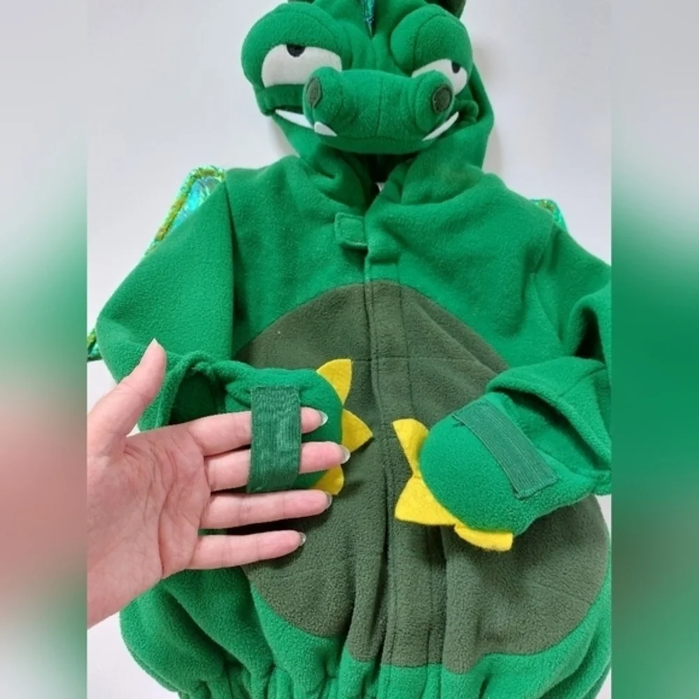 Plush Dragon hoodie Costume Jacket 